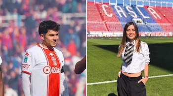 Lucas Blondel y Morena Beltrán