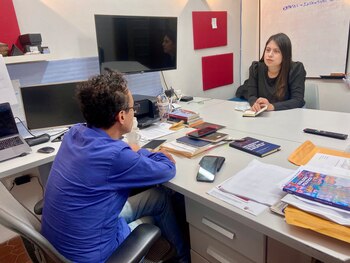 Christian Zurita en entrevista con Infobae.
