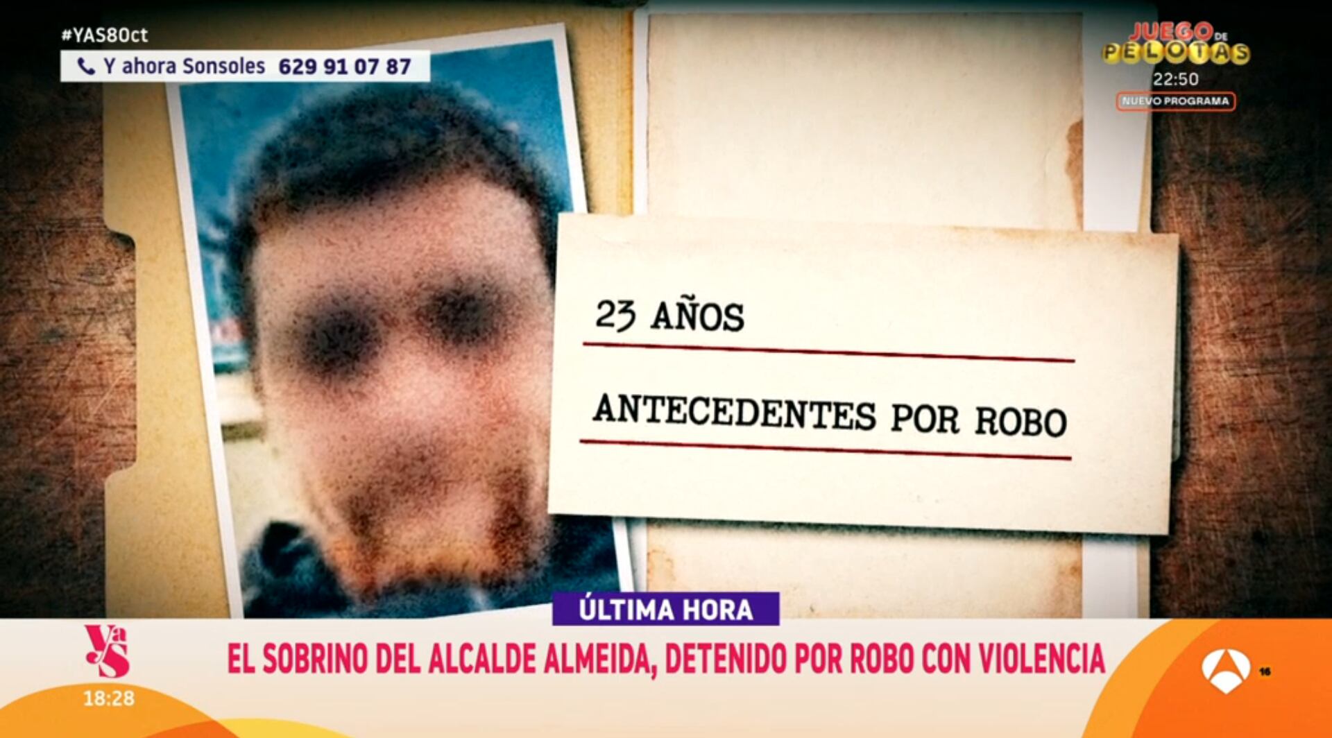 Ignacio Blancas Martínez-Almeida en 'Y Ahora Sonsoles' (ATRESMEDIA).