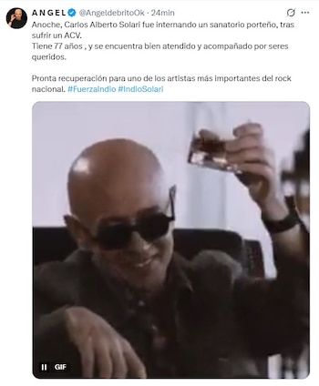 Según comunicó Ángel de Brito,