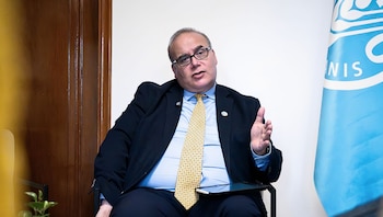 Máximo Torero economista jefe de la FAO. Créditos: Carlos Díaz/Infobae Perú