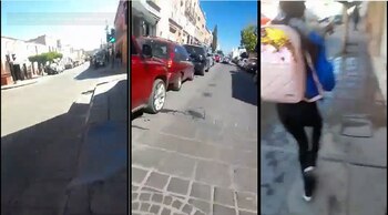 La balacera causó que una