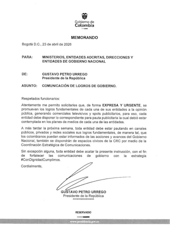 La instrucción del primer mandatario también dispondrá de espacios cívicos de la CRC por medio de la Coordinación Estratégica de Comunicaciones - crédito EFE