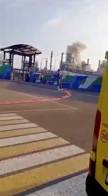 Se levanta humo tras el