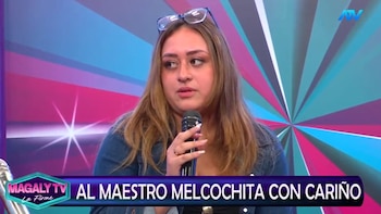 Melcochita y Heidy Amado: joven pareja del artista revela cómo viven su relación y responde sobre su intimidad. Captura: Magaly TV La Firme.