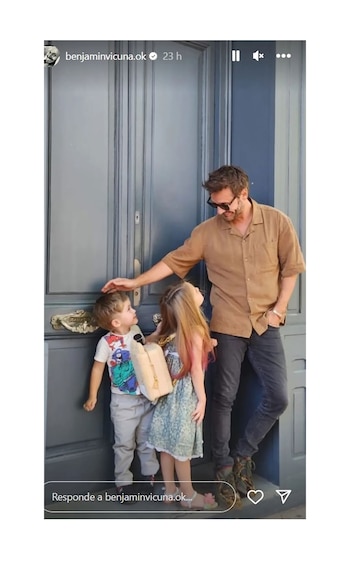 El actor junto a Amancio