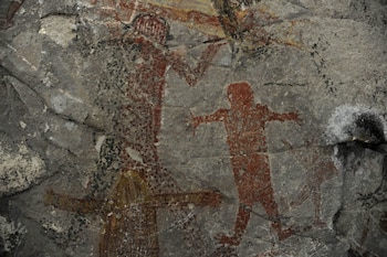 Figura humana en posición dinámica,