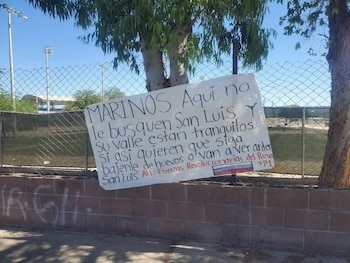 Los mensajes localizados en Mexicali