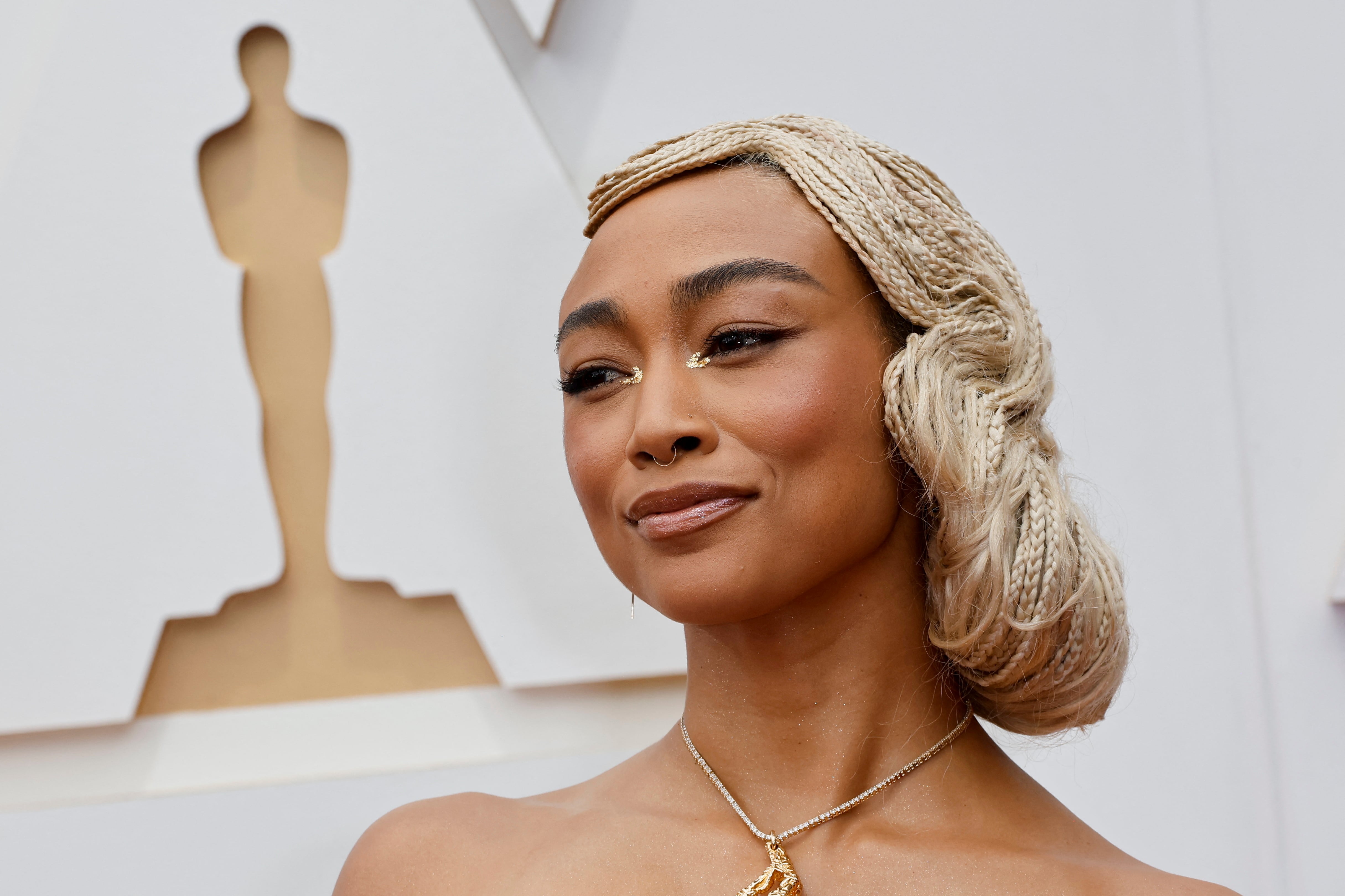 La actriz estadounidense Tati Gabrielle nació el 25 de enero de 1996. (REUTERS/Eric Gaillard)