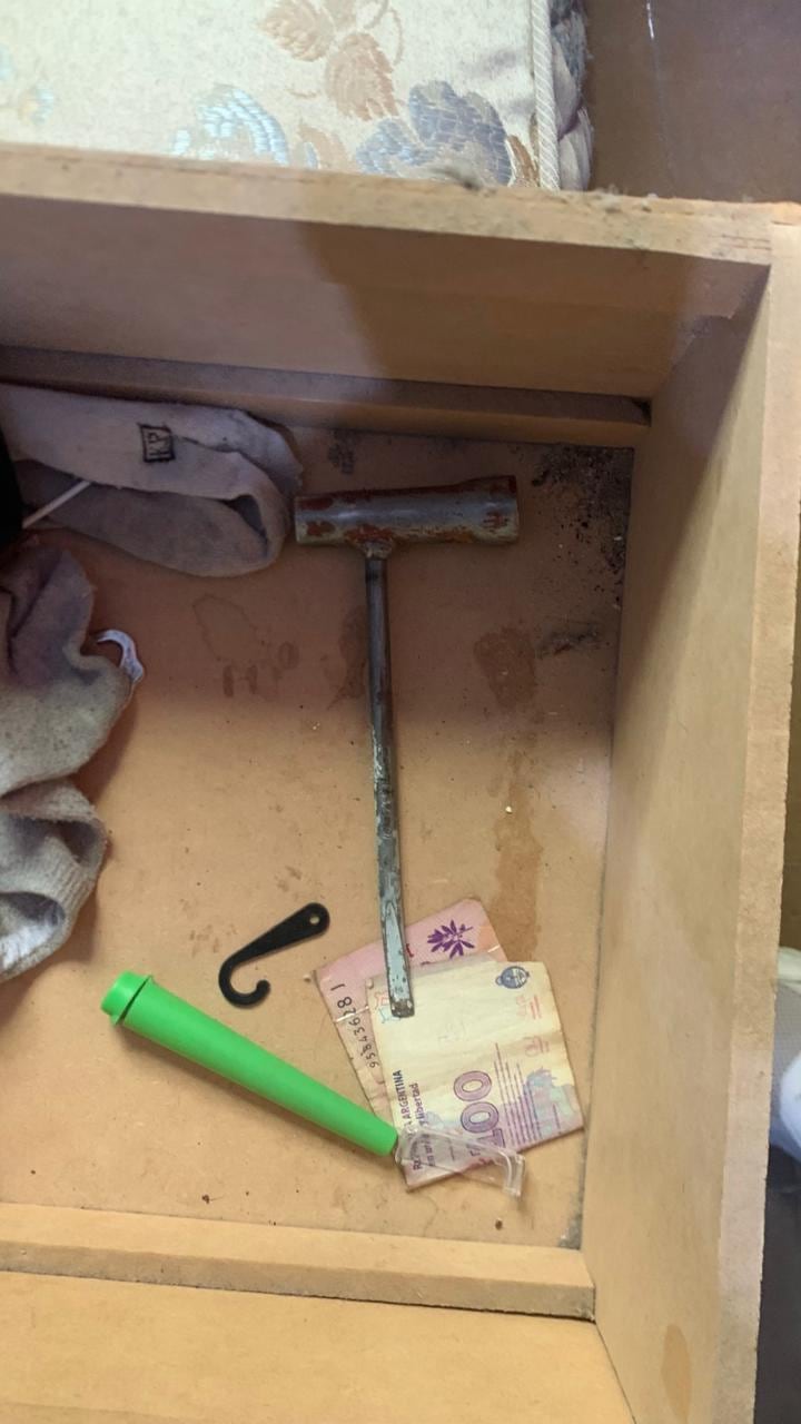 Las herramientas que usaban que el robo y el desguace de las motos