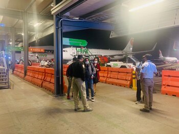 Los migrantes centroamericanos viajaban en