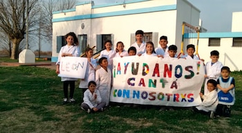 Los alumnos de las escuelas rurales convocaron a artistas de distintos géneros para que graben sus canciones