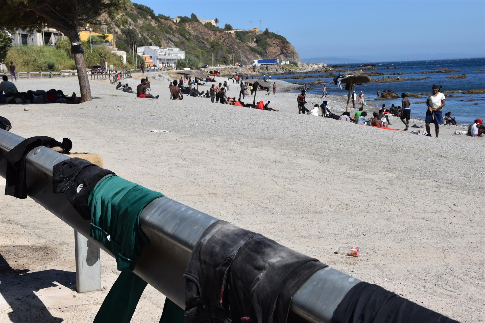 La Guardia Civil encuentra otro cuerpo sin vida y se elevan a 83 las víctimas de la entrada masiva halladas en Ceuta