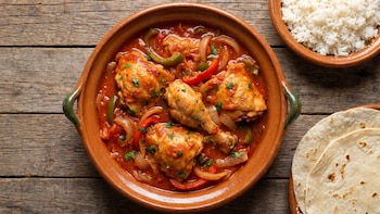 Receta de pollo en salsa de tomate