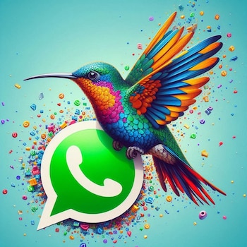 El modo colibrí refleja alegría y suerte y se puede activar en Android. (Copilot)