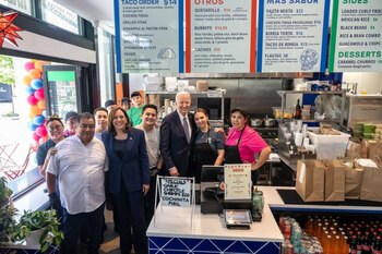 El presidente y la vicepresidenta