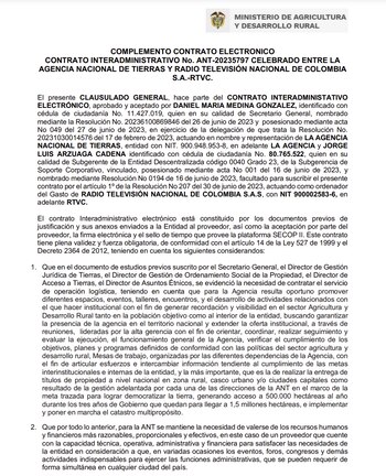 Polémica por contrato de RTVC