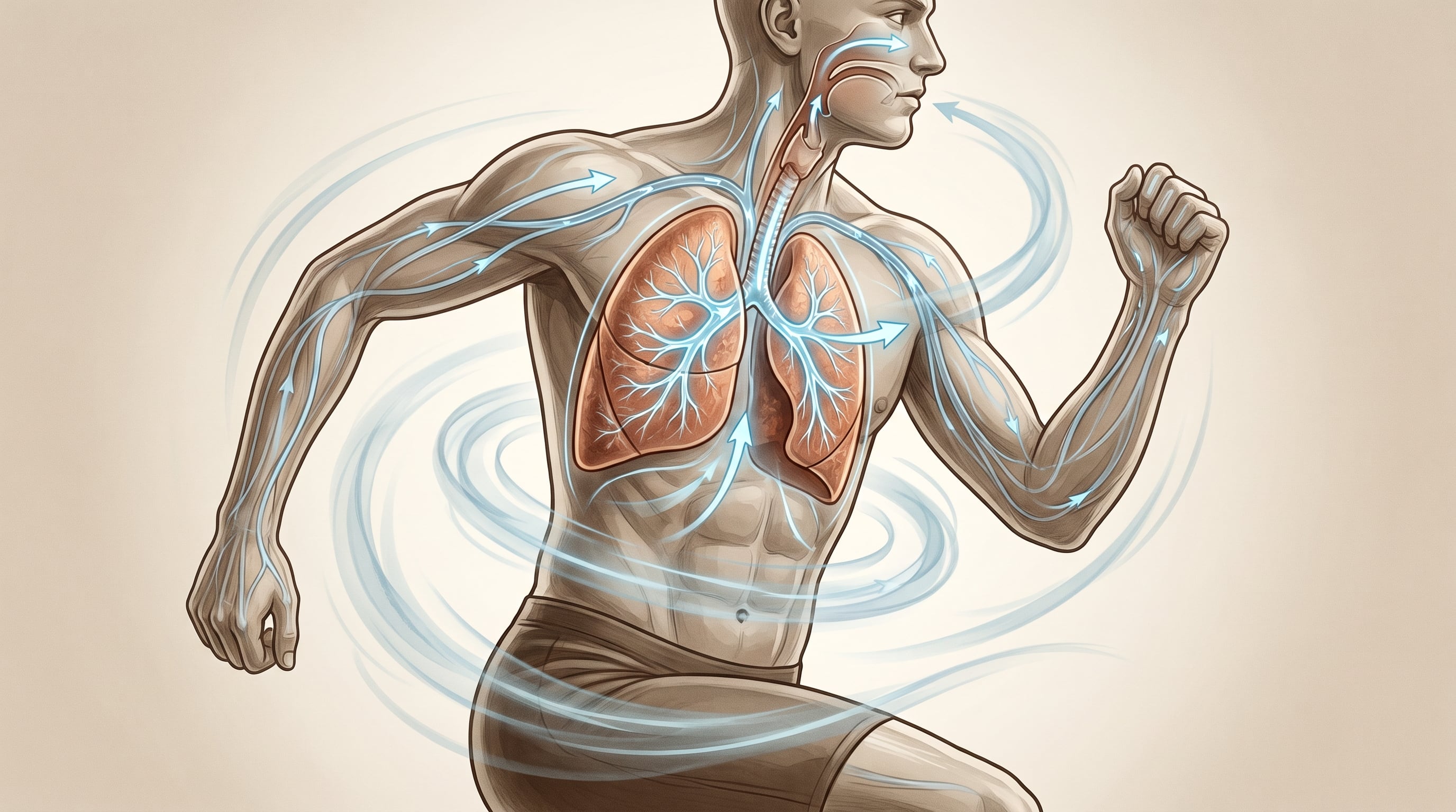 La capacidad pulmonar en adultos sanos no suele aumentar con el ejercicio, porque depende sobre todo de la genética, el tamaño corporal, la edad y el sexo (Imagen Ilustrativa Infobae)