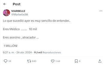 La cantante se refirió al