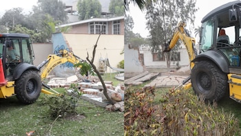 Vecinos de Surco denuncian demolición