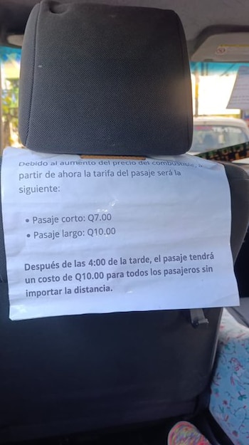 El Gobierno de Bernardo Arévalo presentó al Congreso un subsidio temporal para diésel y gasolina, mientras la EMT anunció operativos para controlar la nueva tarifa.