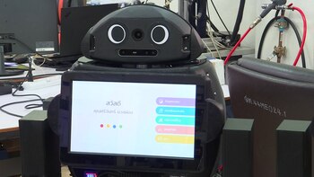 Un robot médico en Tailandia