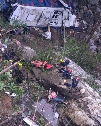 Unidades de emergencia llegaron al