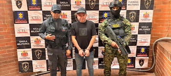 Las autoridades de Colombia revisan bienes tras la captura de los hermanos Gerley Yepes López y Fabián Andrés Yepes López por narcotráfico - crédito Gaula Militar