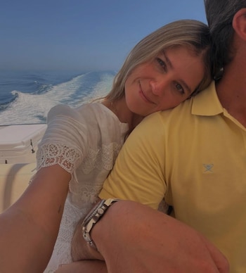 El locutor afirma que el hombre que aparece en la foto es Rodrigo Kling - crédito Andrea Guerrero / IG