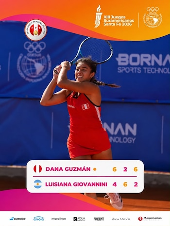 Dana Guzmán buscará asegurar medalla para el Team Perú en los Juegos Suramericanos Santa Fe 2026.