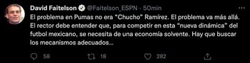 David Faitelson aseguró que la