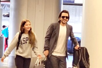 Diego Luna fue fotografiado en