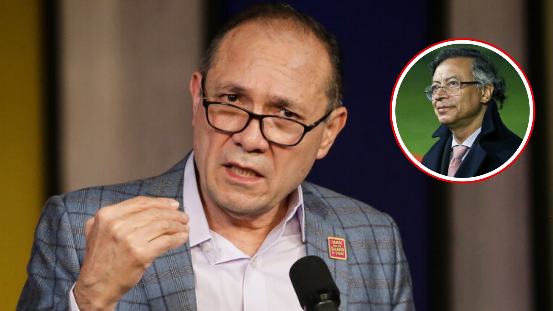 Ministro del Trabajo, Antonio Sanguino, presentó oficialmente su carta de renuncia al presidente Petro - crédito Catalina Olaya y Lina Gasca / Colprensa