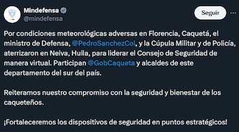 Las condiciones meteorológicas adversas en