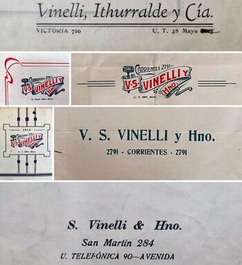 Antiguos carteles de la compañía