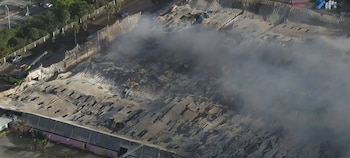 La emergencia movilizó a cientos