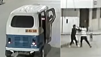 Mototaxista atacó con un fierro