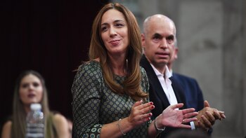 María Eugenia Vidal se reunió