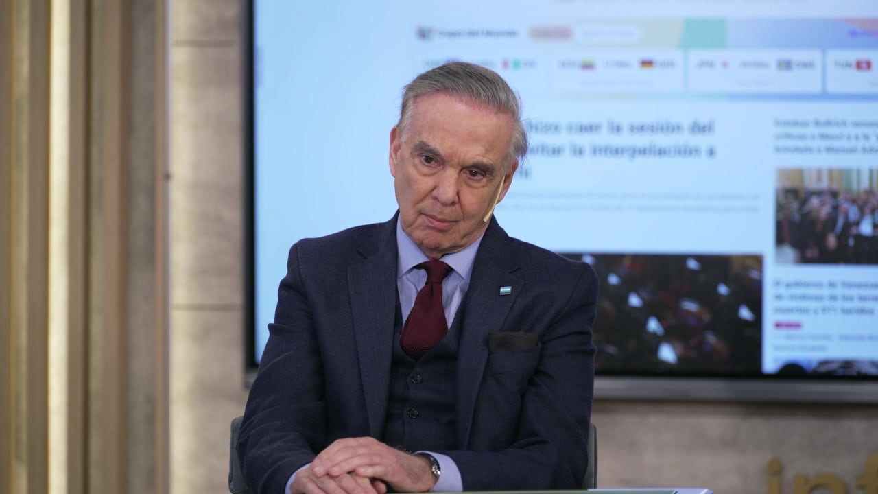 Miguel Ángel Pichetto visitó el estudio de Infobae en Vivo