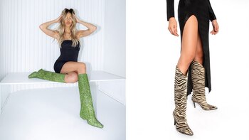 Cale Ruggeri con las botas