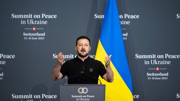 Tras la Cumbre en Suiza, Volodimir Zelensky advirtió que Rusia no está preparada para la paz en Ucrania
