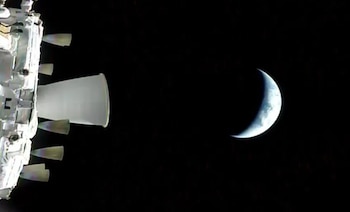 Los astronautas terminaron la maniobra de perigeo en la órbita lunar, paso previo a cambiar el rumbo con destino a la Luna (NASA)