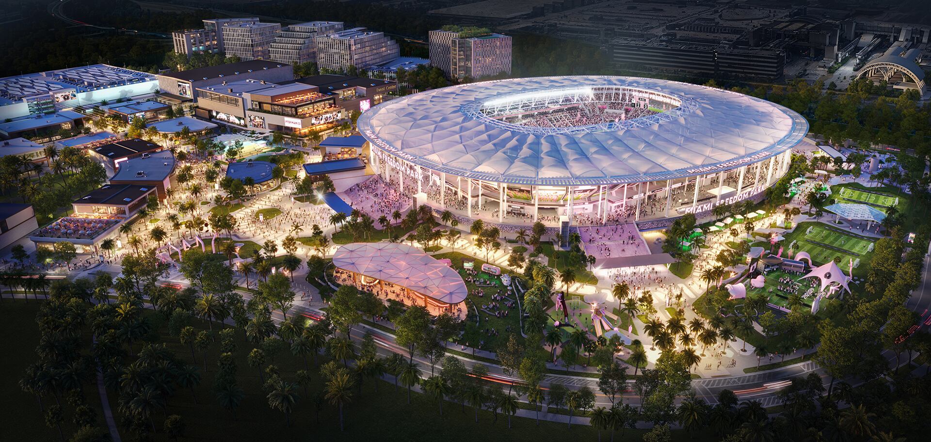 Así se verá el estadio terminado (Inter Miami)