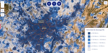 La plataforma permite analizar conexiones