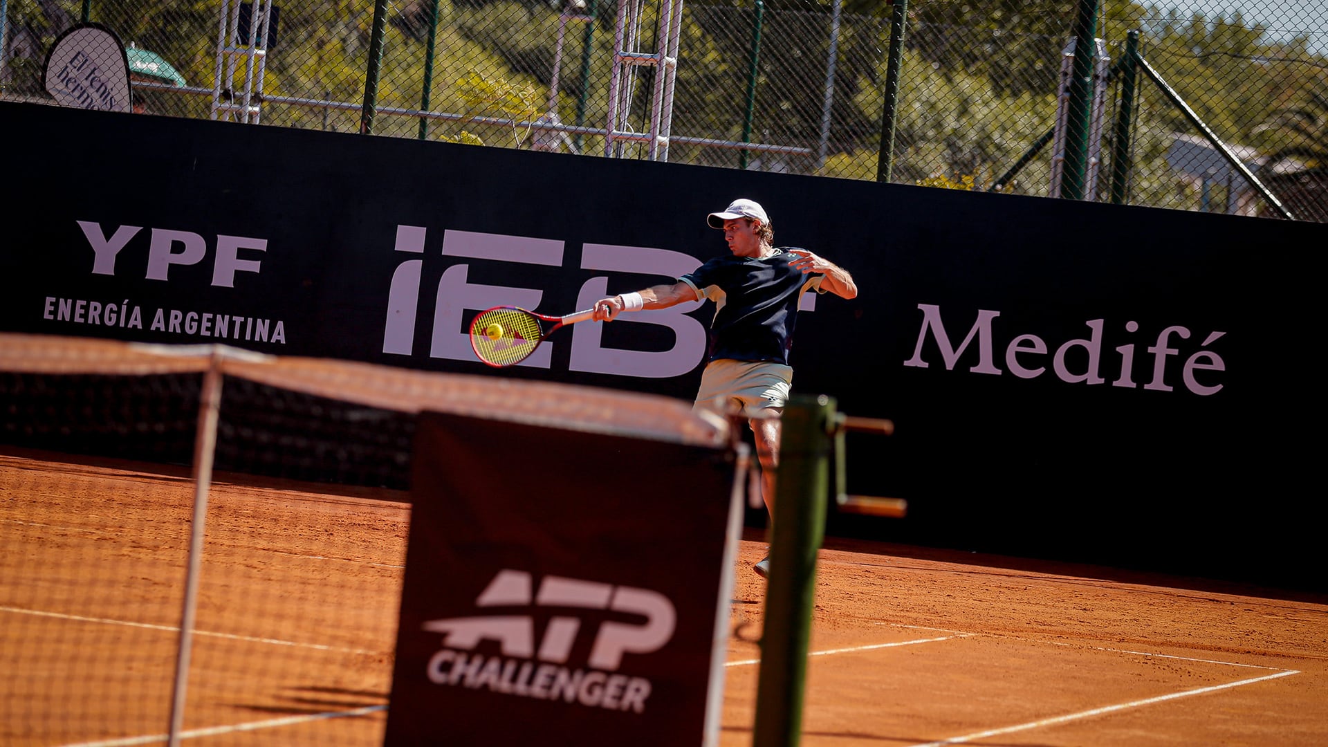 Lautaro Midón se clasificó para los octavos de final del Challenger de Tigre I(Crédito: Prensa AAT)