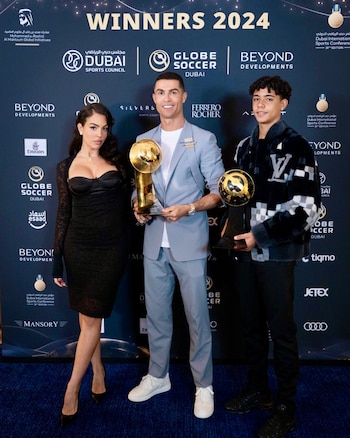Georgina Rodríguez, Cristiano Ronaldo y
