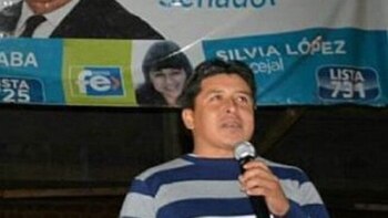 Al concejal Héctor Cari lo