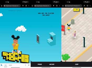 Shopper Hopper juego de Google