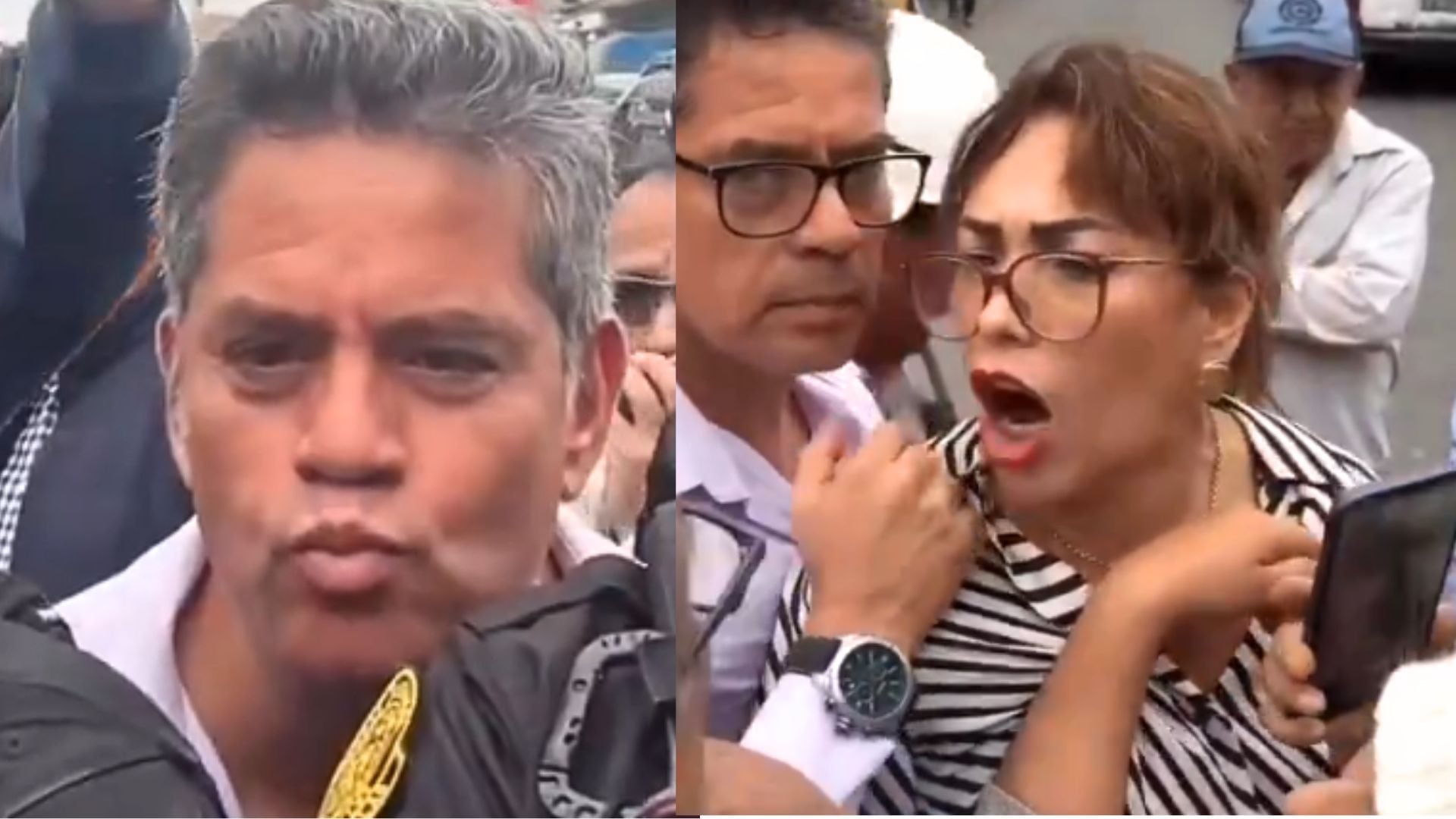 Alcaldesa de Surquillo protagoniza altercado en el que hubo insultos y jaloneos con vecinos
