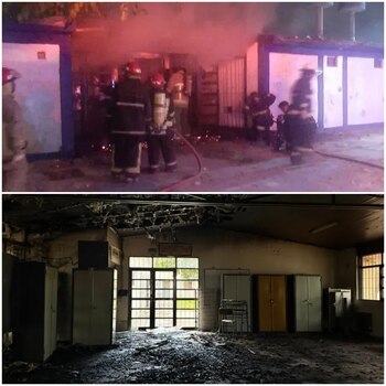 Personal de Infraestructura Escolar recorre